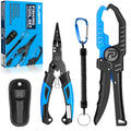 PLUSINNO Fishing Gear, Fishing Tools, Fishing Accessories, Corrosion Resistant Fishing Pliers Kit, Fishing Knife, Floating Fish Lip Gripper Fishing Gifts for Men, Gifts for Fishermen - style: 2pcs Fishing Tools