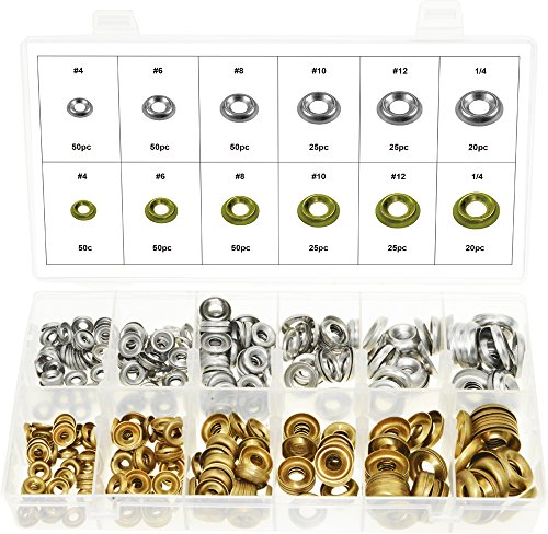 Swordfish 32470-440pc Finishing Cup Washer Assortment