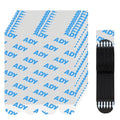 ADY Picture Hanging Strips Heavy Duty 40Pairs，Hook and Loop Strips Damage Free Removable, Mounting Tape for Wall - size: Black-XL
