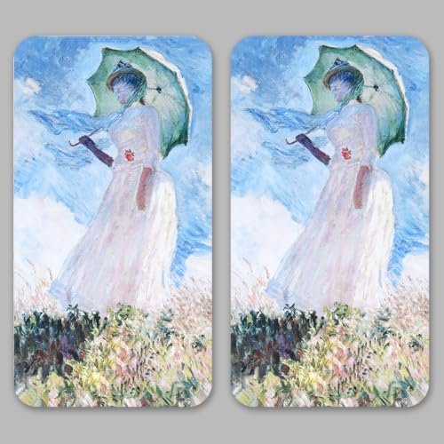 qianshan 40Pcs Empty Half Pans Watercolor Tin Palette with Magnetic Stripe - color: Monet