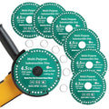 6 Pack 4-1/2" Indestructible Disc for Grinder Set, Diamond Multi-Purpose Saw Blades with 7/8" Arbor, Cut Off Wheels Tool for Smooth Cutting Ceramic Tile Glass Metal Wood PVC Pipe