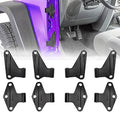 Body Door Hinge Compatible with Wrangl-er JK JKU Unlimited 2007-2018 Interior Door Hinges Compatible with JK 8 Pcs - size: 4 Door Interior Hinges