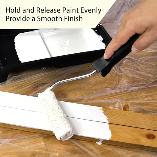 King Origin 10-Pack Paint Roller 4 Inch, 1/2" Nap - size: 10 PCS, 4-In