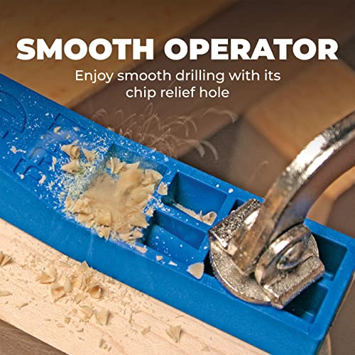 Kreg MKJKIT Mini Jig Kit - Simple, Compact Kreg Pocket-Hole Jig - Create Strong Joints Without Glue - for Tight Spaces & Small Projects - Holiday Home Improvement Gifts for Him