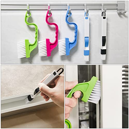 Window Track Cleaning Brush Set, 5 Pack Crevice Cleaning Tools