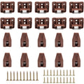 Surf Turtle 10Sets Center Mount Drawer Track Guide Glides Replacement Parts - style: 10 Pack/Classic