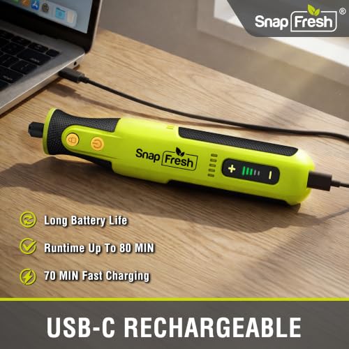 SnapFresh 8V Cordless Rotary Tool Kit, 28, 000 RPM, 46 Accessories - size: 8