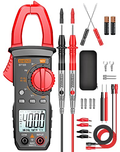ANENG Digital Multimeter Tester with Amp Ohm Volt Clamp Meter Measures Current, AC/DC Voltage,Capacitance, Resistance, Diodes, Continuity Frequency Backlight Electrican Tools