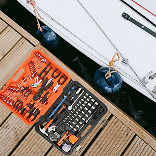 GreatNeck 191-Pc Mariner's Tool Set, Boat Tool Kit for Maintenance - size: 191-Piece