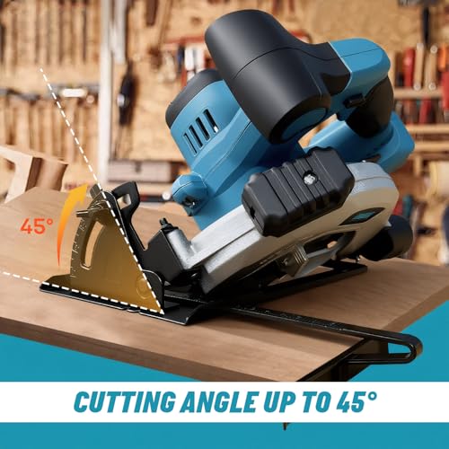 6-1/2 Inch Cordless Circular Saw for Makita 18V Battery, Bare Tool