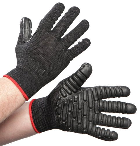 Impacto VI473240 Vibration Reducing Glove, Black,Large