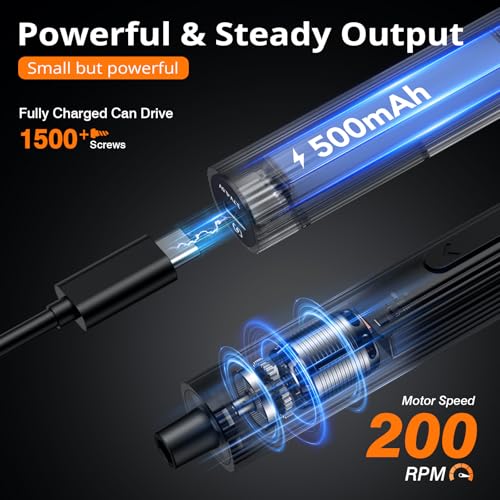 JOREST 155 in 1 Mini Electric Screwdriver, Precision Power Screwdriver Set - style: 155 in 1 Electric