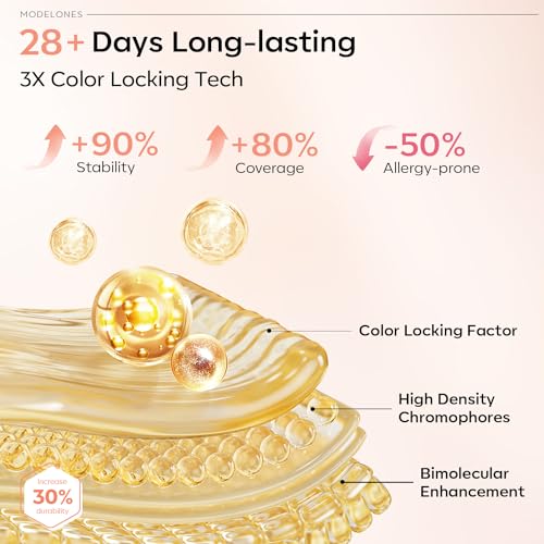 modelones Jelly Gel Nail Polish Set 6 Colors, White Nude Pink Translucent - color: A A4 Pink Jelly Chic