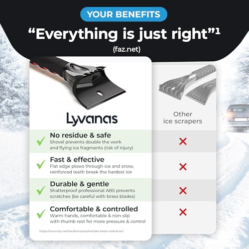 Car Ice Scraper for Car Windshield Test Winner 2026 - Fast & Strong