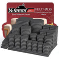 Yelanon Felt Furniture Pads 216 Pcs for Hardwood Floors Black - size: 216 pcs Black
