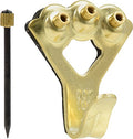 OOK Picture Hanger, 100lb Capacity, 1 Set, Brass Finish - size: 1 set, 100lb