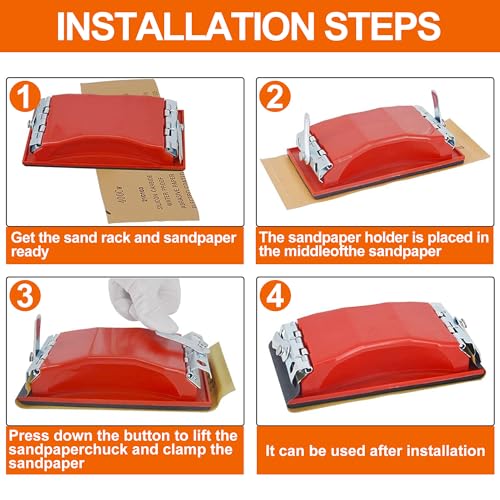 Wet & Dry Sandpaper Set, 42 Sheets of 120 to 3000 grit Sand Paper | Comes with Sanding Block Sander,for Wood Furniture Finishing Metal Automotive Sanding Polishing - style: sandpaper-42 pcs