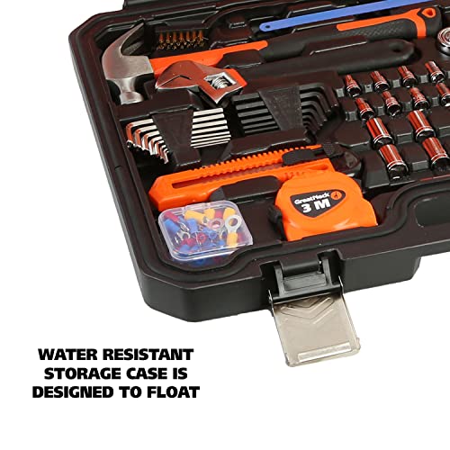 GreatNeck 191-Pc Mariner's Tool Set, Boat Tool Kit for Maintenance - size: 191-Piece
