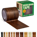ECOHomes Wood Grain Repair Tape (Dark Walnut, 2.25 Inch x 15 Feet) - color: Dark Walnut, size: 2.25 Inch By 15 Ft