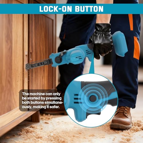 Cordless Belt Sander for Makita 18V, 1/2" x 18" Detail Sander