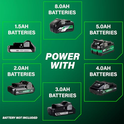 Metabo HPT 18V MultiVolt 7-1/4 In Cordless Circular Saw, C1807DAQ4