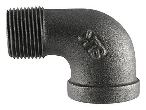 LDR Industries 310 SE90-38 Street Elbow, 3/8-Inch, Black - size: 3/8 Inch, style: 90 Degree Street Elbow