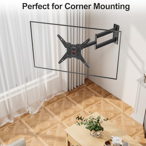 ELIVED 31.3in Long Arm TV Mount for 32-65" TVs, Max VESA 400x400, 99 lbs. - size: Long Arm: 31.3" TV: 32-65"