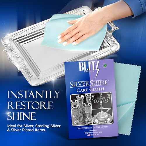 Blitz Silver Care Silver Polishing Cloth