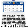 NINDEJIN Laptop Computer Screw Kit, M2 M2.5 M3 Countersunk Flat Head Phillips Mini Screws Set, Replacement Part Electronic Repair Accessories - style: Flat Head 2