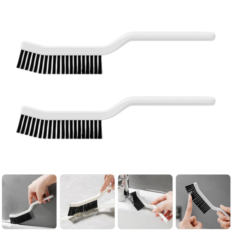 Amosfun 4-Pack Crevice Cleaning Brushes Window Track Cleaning Brush and Window Groove Cleaner for Kitchen Bathroom and Narrow Gaps 8.26 X 2.04 X 1.18 in - color: Multix2pcs, size: 21.00X5.20X1.50CMx2pcs