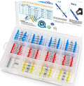 TICONN 250 Pcs Solder Seal Wire Connectors, Heat Shrink Butt Splice - size: Mixed 250 Pieces