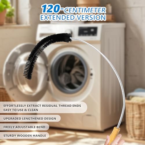 Dryer Lint Brush Vent Cleaner Tool 47.2 Inch Extra Long Flexible for Lint Trap Cleaning Tool Home Dryer Maintenance for DIY Users(1, PCS) - size: 47.2