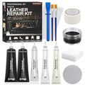 Leather Repair Kit for Furniture, Vinyl Repair Kit Restore Leather Surface - color: Black