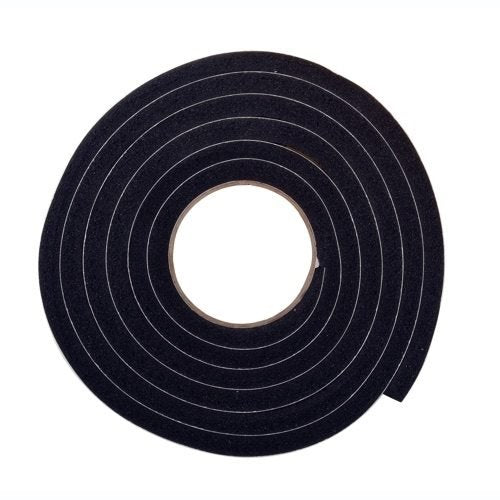 Frost King Vinyl Foam Tape - Closed Cell - Moderate Compression, 3/8" W, 3/16" Thick, 17' L, Grey - size: Pack of 1, style: 3/8"W,3/16"T,17'L,Grey