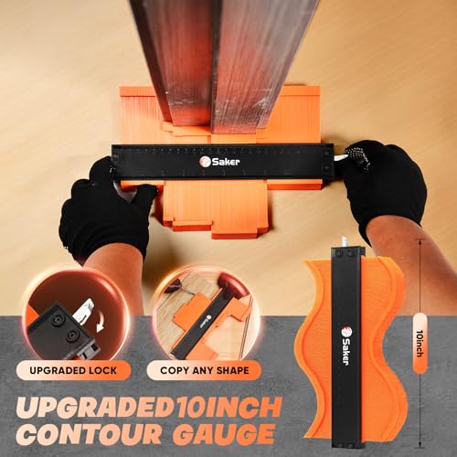 Saker Laminate Flooring Tools, 65-Piece Wood Flooring Installation Kit