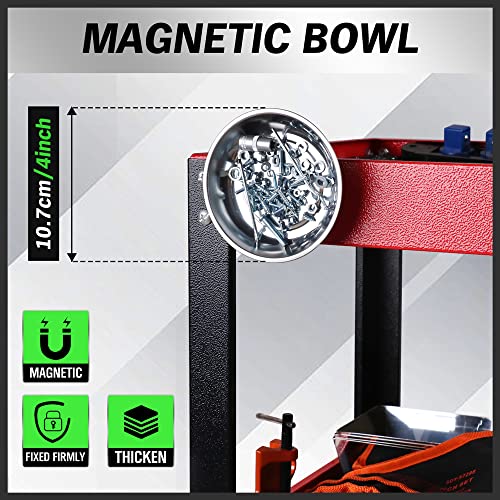 118-Piece Magnetic Screwdriver Set with Plastic Racking, Precision Screwdrivers, Magnetizer, Demagnetizer, Nut Drivers, Ratchet Handles, Allen Keys, Sockets & More - DIY Tools & Gift for Men - style: Durable