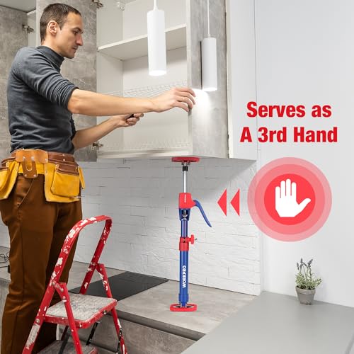 WORKPRO Cabinet Jacks, 18-1/2" to 29-1/2" Adjustable Support Pole, 2-Pack - size: Short-18.5"-29.5" 2PC