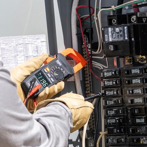 Klein Tools CL710 Digital Clamp Meter, Auto Ranging TRMS, AC/DC Volt/Current, LoZ, Continuity, Frequency, Capacitance, NCVT, More 1000V - size: Clamp Meter