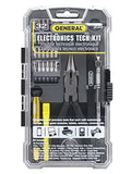 General Tools 661 Electronics Tech Repair Kit (32 Piece)