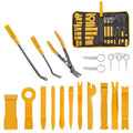 GOOACC 19Pcs Trim Removal Tool Set with Storage Bag - color: Yellow