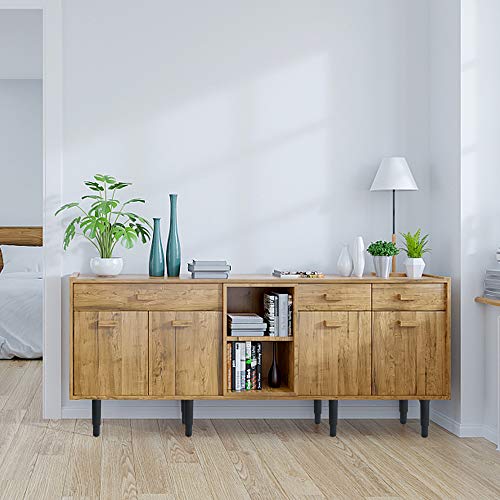 Metal Furniture Legs, Adjustable Round Bed Sofa Desk Cabinet Foot Legs, Heavy Duty Thickened Replacement Table Chair Bed Center Frame Slat Support Legs (10.75in)
