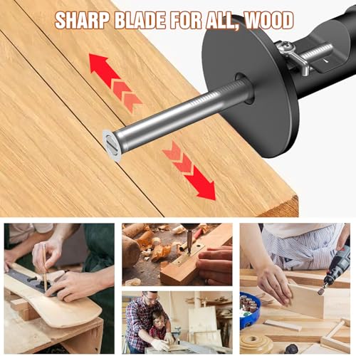Simple Version Wheel Marking Gauge for Woodworking with 0.2mm Adjustment