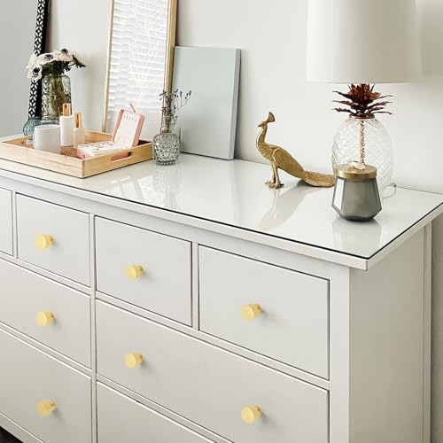 4 Pack Gold Cabinet Knobs Brushed Brass Dresser Drawer Knobs - color: Gold, size: 4 Pack