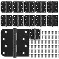 KOLET Ball Bearing Door Hinges, 4 x 4 Inches, Matte Black, 12 Pack - color: Matte Black, size: 12 Packs
