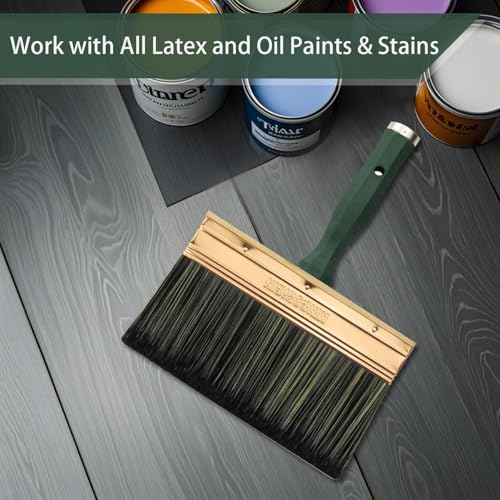 King Origin Deck Stain Brush, 9 Inch Deck Paint Brush - size: 9-Inch