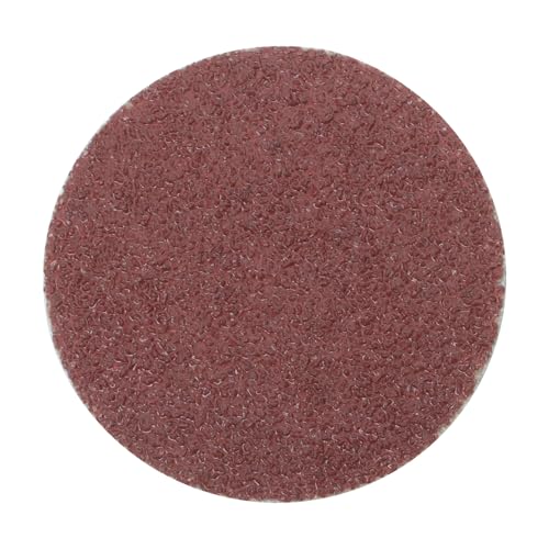 waltyotur 50pcs Quick Change Disc Set, Heavy Duty Sanding Discs with 1/4" Holder, Aluminum Oxide, 60Grit, 2 inch Sanding Discs for Surface Treatment, Polishing and Grinding, Deburring