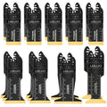 LEILUO 20Pcs Titanium Oscillating Tool Blades, Multitool Saw Blade Set