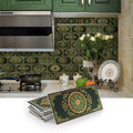 VICCI 32Pcs Peel & Stick Tile Decals 8" x 4" - color: Sjm-305, size: 8x4IN*32PCS