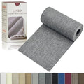Gheeidau Linen Repair Tape 4x70 Inch Self-Adhesive Couch Patch Repair Fabric Patch for Furniture,Sofas,Cushion,Chairs,Bags,Linen Goods(Grey) - color: Grey