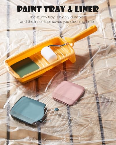 Voomey Foam Paint Roller, 2 Inch Mini Paint Roller Kit 12 Pack - size: 2 Inch Mini Paint Roller Kit 12 Pack